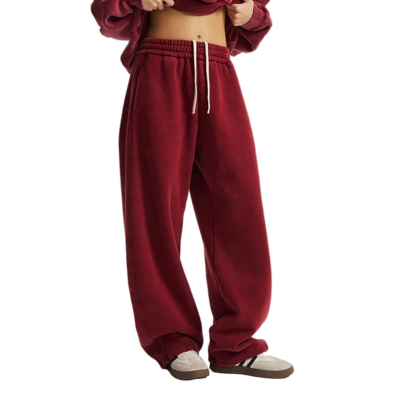 Baggy Blank Sweatpants - Image 4