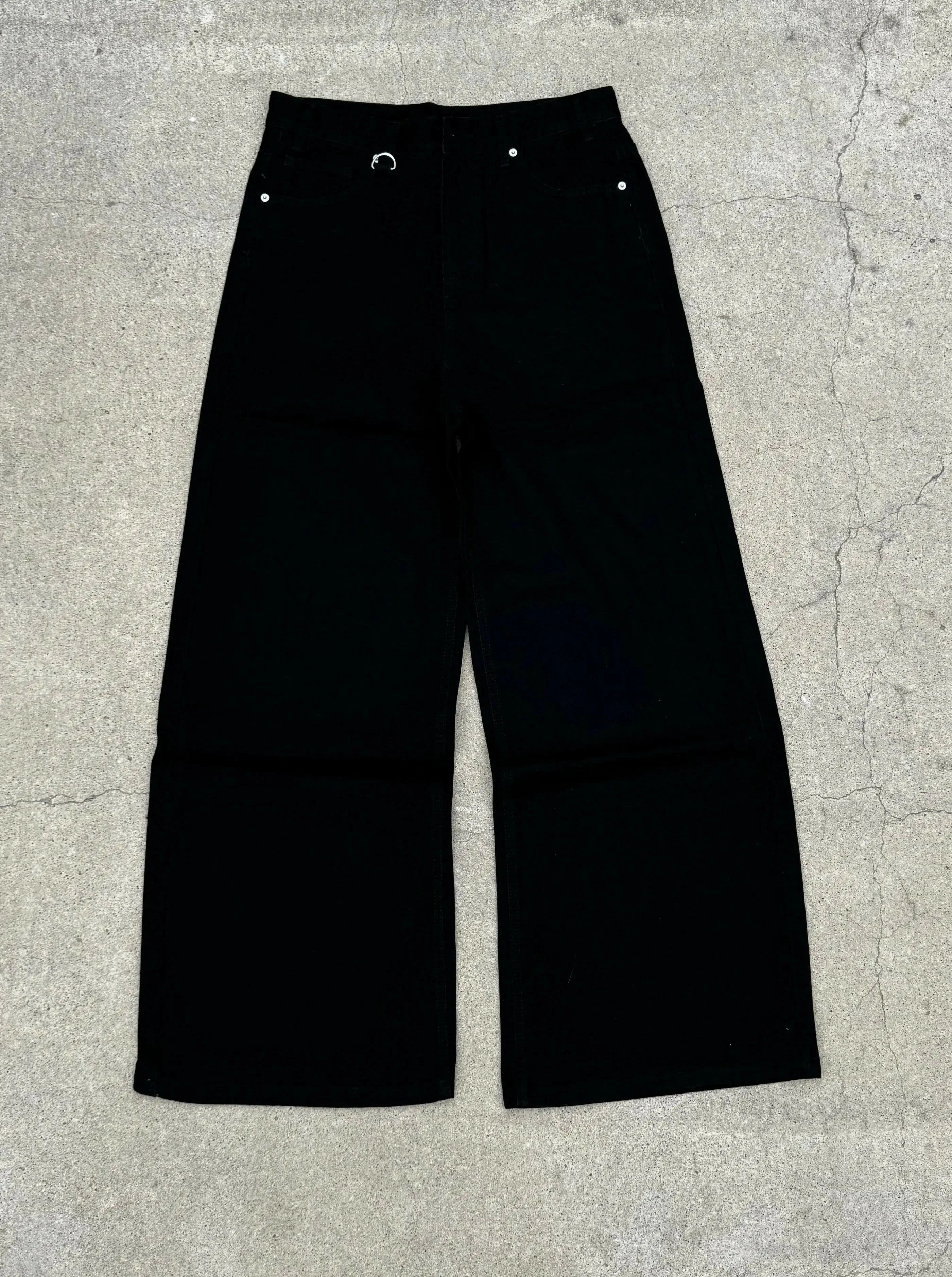 Black Baggy Jeans - Image 4