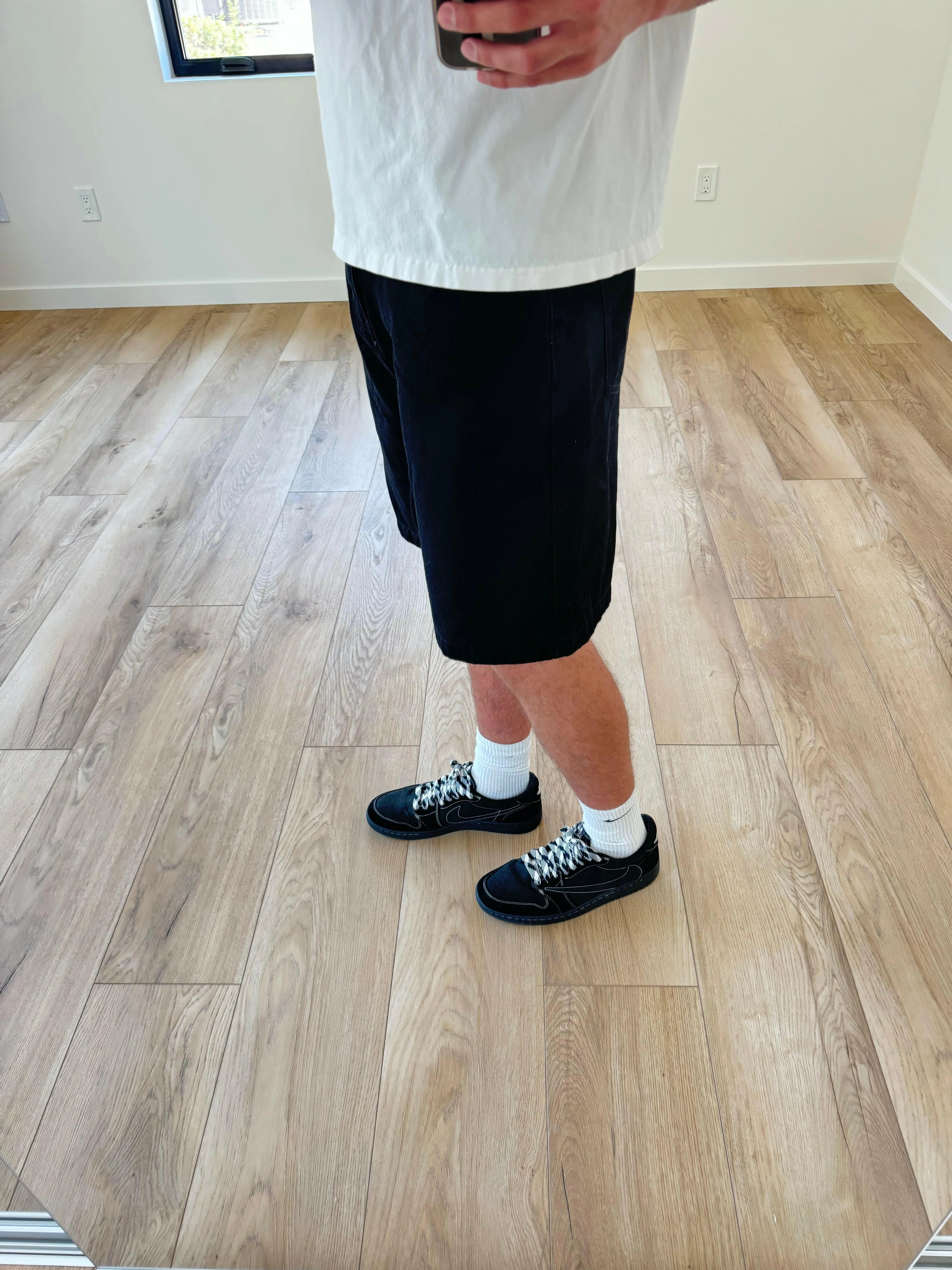 Black Baggy Jorts - Image 3