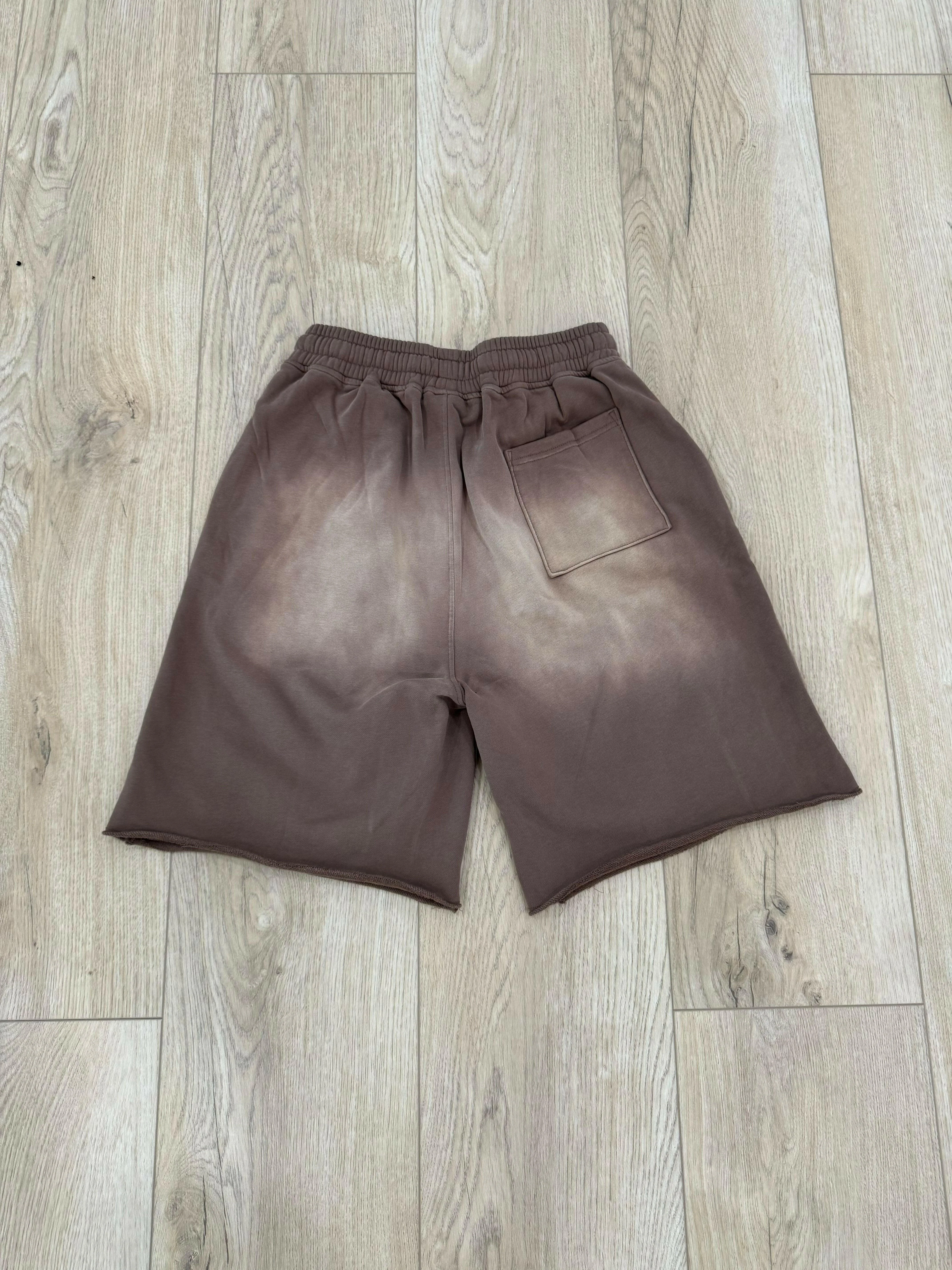 Faded Brown Sweatshorts - Image 3