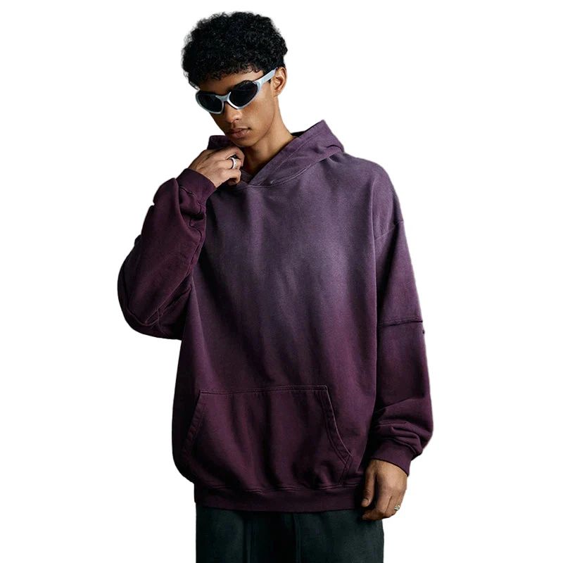 Gradient Double Layered Hoodie - Image 5