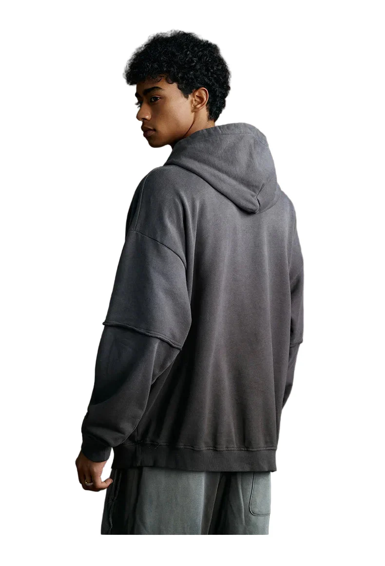 Gradient Double Layered Hoodie - Image 8