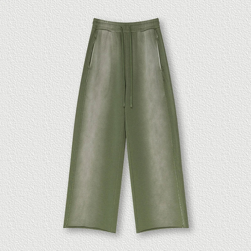 Faded Raw Edge Sweatpants - Image 11