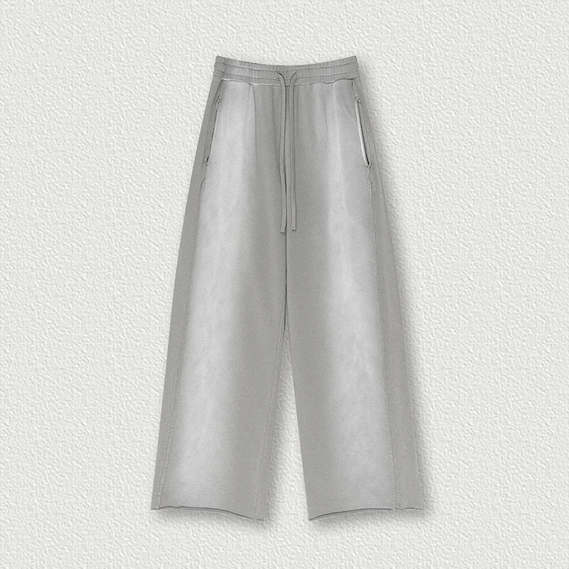 Faded Raw Edge Sweatpants - Image 7