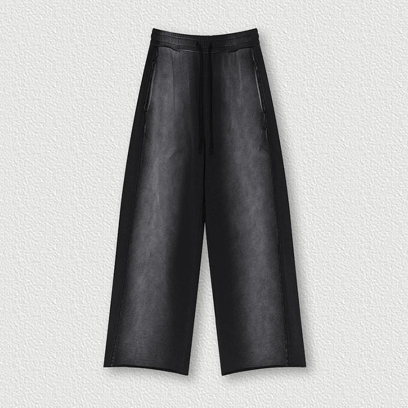 Faded Raw Edge Sweatpants - Image 8