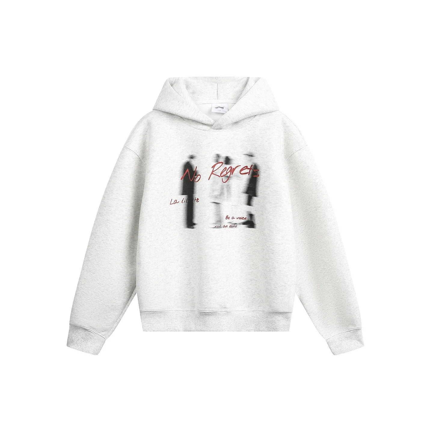 "No Regrets" Blurry Hoodie - Image 8