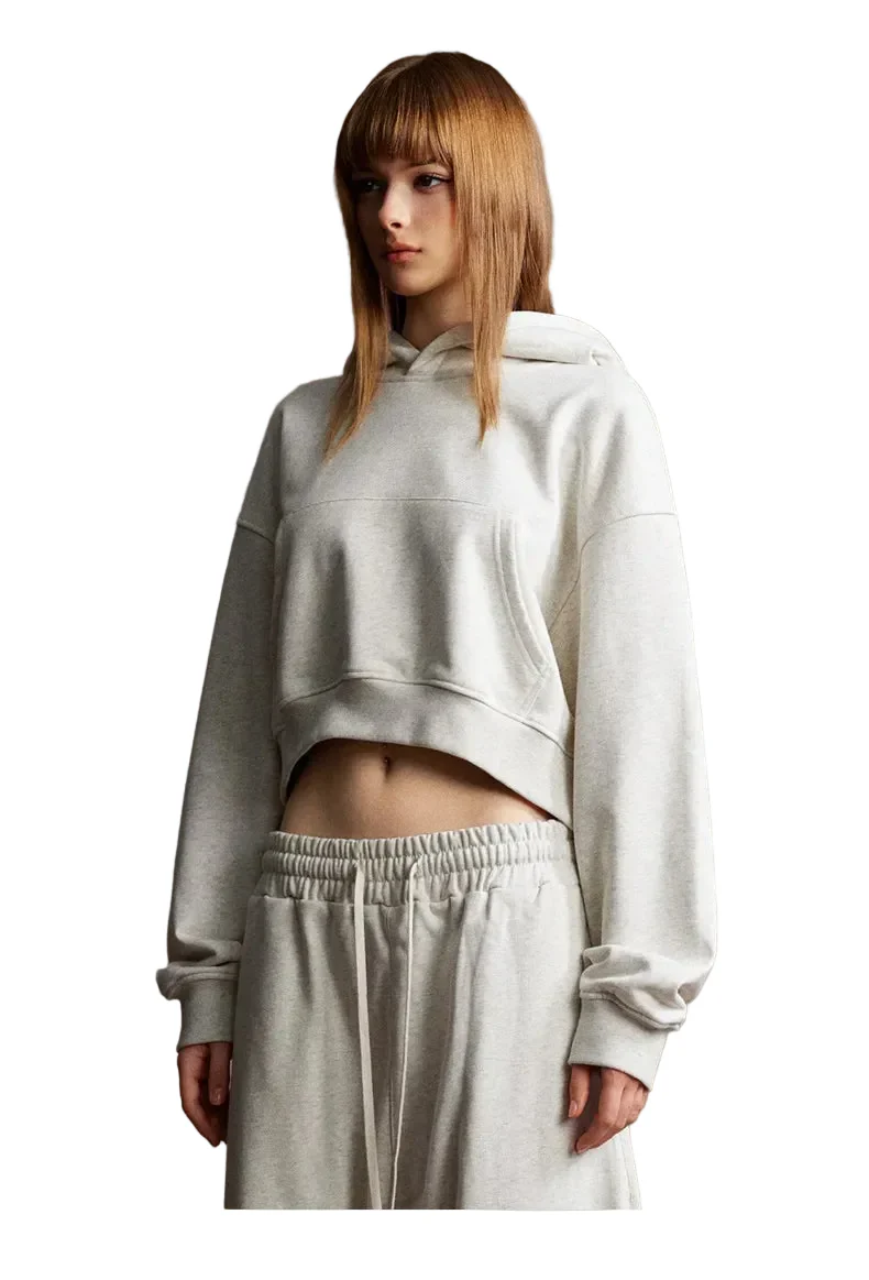 Womens Cropped Hoodie - Image 5