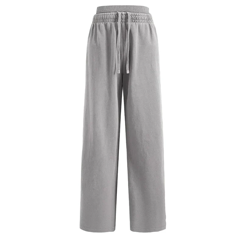 Womens Double Waisted Sweatpants - Image 7