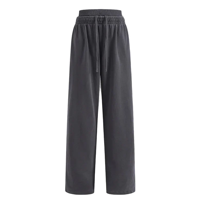 Womens Double Waisted Sweatpants - Image 8