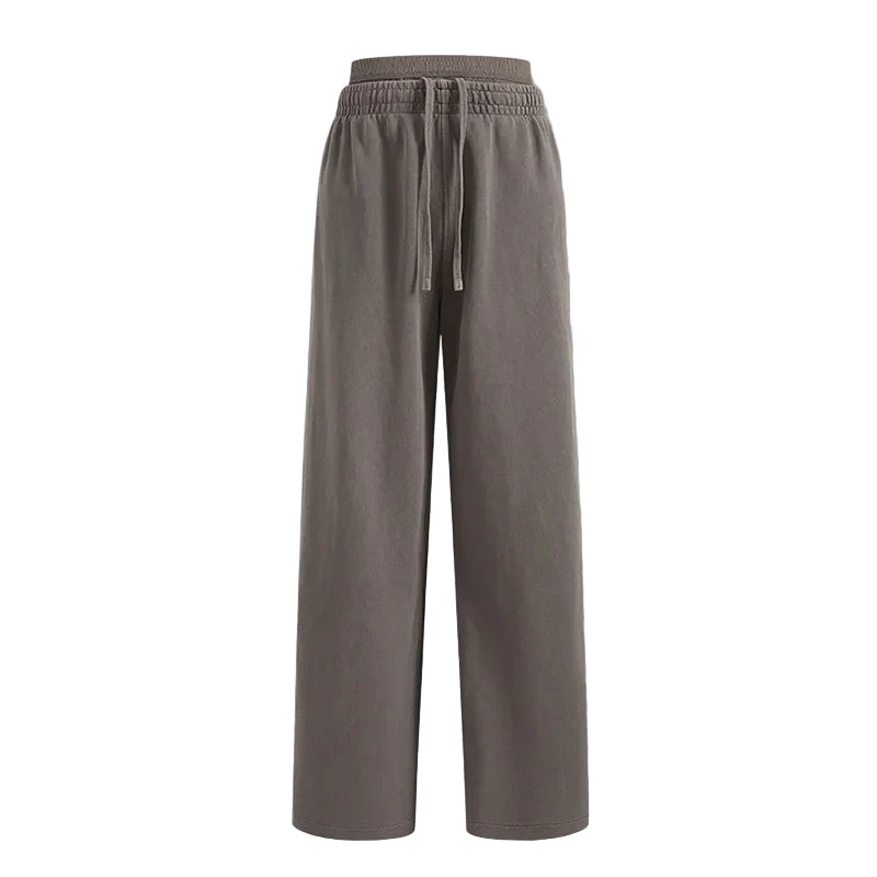 Womens Double Waisted Sweatpants - Image 9