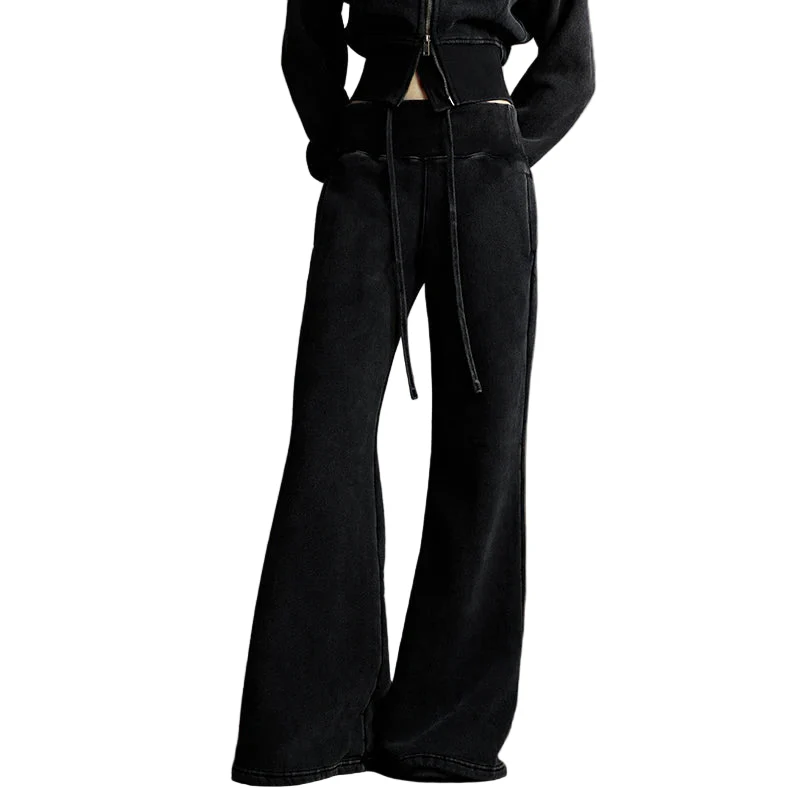Womens Flare Sweatpants - Image 11