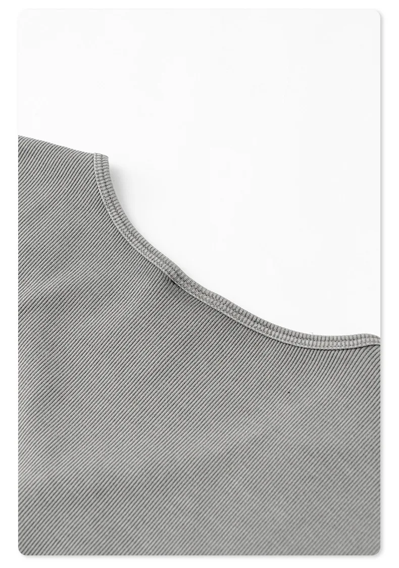 Womens Short Sleeve V-Neck Henley T-Shirt - Image 12