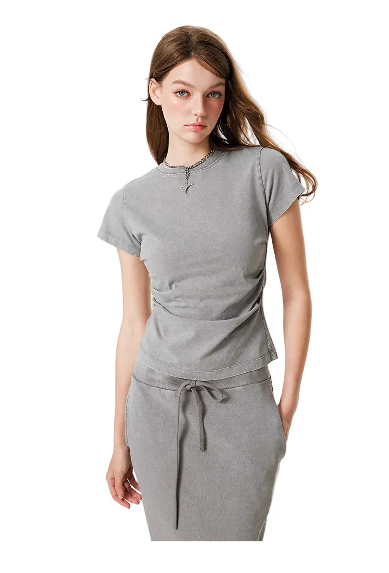 Womens Striped Short Sleeve Shirt - Image 5